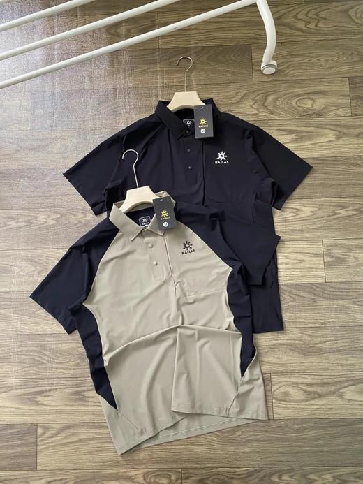 凯乐石夏季冰丝面料立体裁剪男士polo衫 商品图0