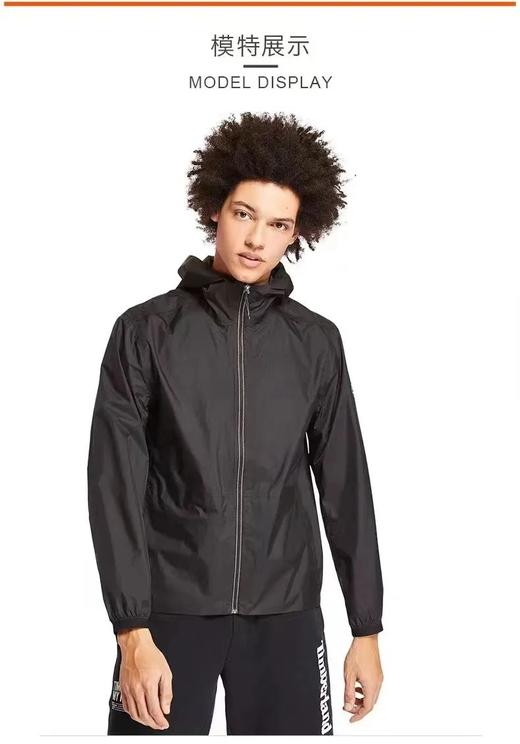 添柏岚春夏新品轻薄款夹克外套男子防晒皮肤衣 商品图3