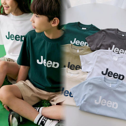 直发 出口韩国的订单 Jeep儿童短袖T恤 商品图0