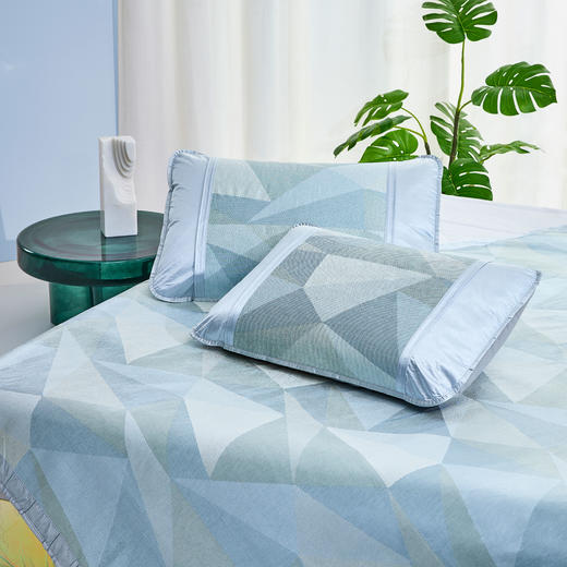 罗莱 光影幻梦冰丝席三件套11TGZL0131【分仓直发，72小时发货，周末节假日不发货】 商品图2