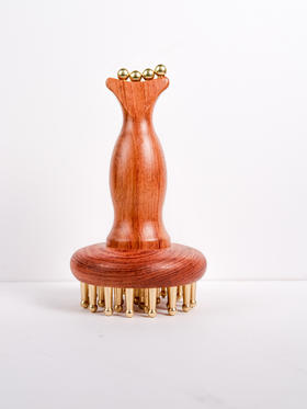 两仪经络梳 「迷罗原创」 | 巴西花梨木 | 元和学院