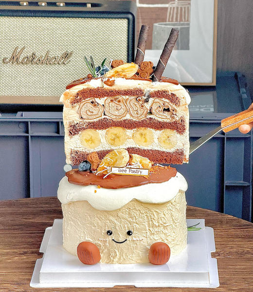 蕉糖可丽卷蛋糕（Jellycat） 商品图2