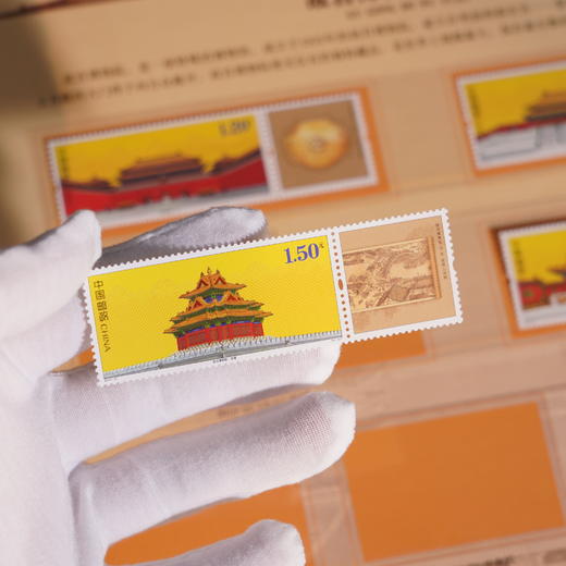 【赠《五牛图》】《荣耀百年》北京故宫馆藏文物珍邮册 共100枚文物珍邮 涉及多个领域 一次集齐镇馆之宝 含收藏证书 商品图5