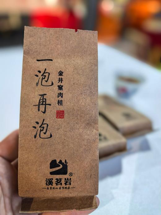 【一泡再泡】金井窠肉桂 武夷岩茶乌龙茶    8.5克*6泡 商品图0