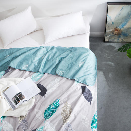 罗莱全棉水洗蚕丝夏被新一代180*200【分仓直发，72小时发货，周末节假日不发货】 商品图1