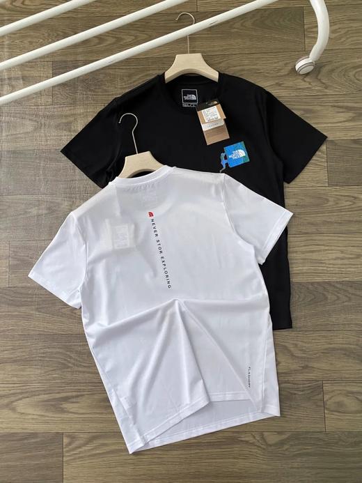 北面探索概念印花纯棉圆领T恤 商品图5