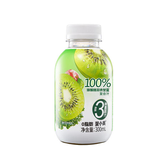 【新派果蔬汁 轻松好享受】羽衣甘蓝猕猴桃果蔬汁 300ML*8瓶/箱 商品图6