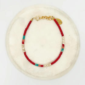 订购8周到｜Elise Tsikis-Caney-绿松石 石榴石 白松石 手链［法国设计师］