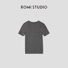 ROMI STUDIO“基础随性”绵羊毛棉混纺弹力圆领短袖T恤 RW25SS40063 商品缩略图4