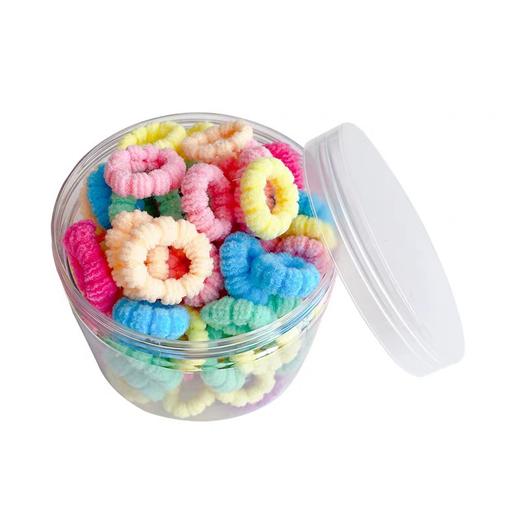 儿童发饰糖果色高弹力扎头绳 商品图0