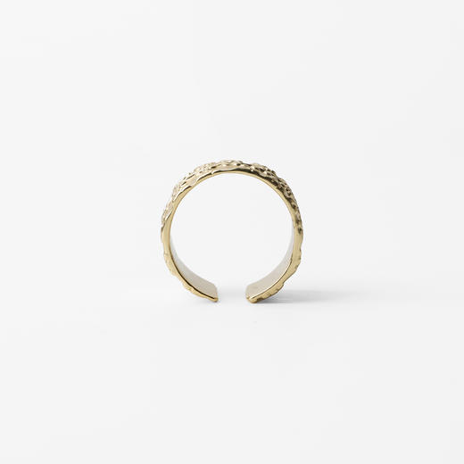 ROMI STUDIO 铜合金戒指 “法式优雅”电镀开口环装戒指 24SSS265 商品图5