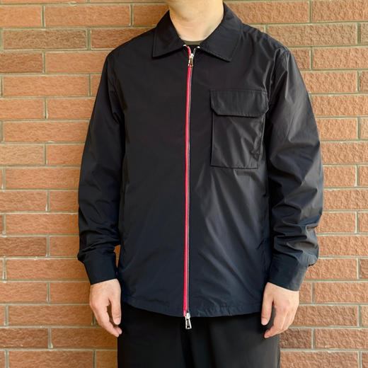 25春秋-轻盈尼龙双头拉链立体翻领夹克男薄外套【包邮+三天无理由退huan 商品图1