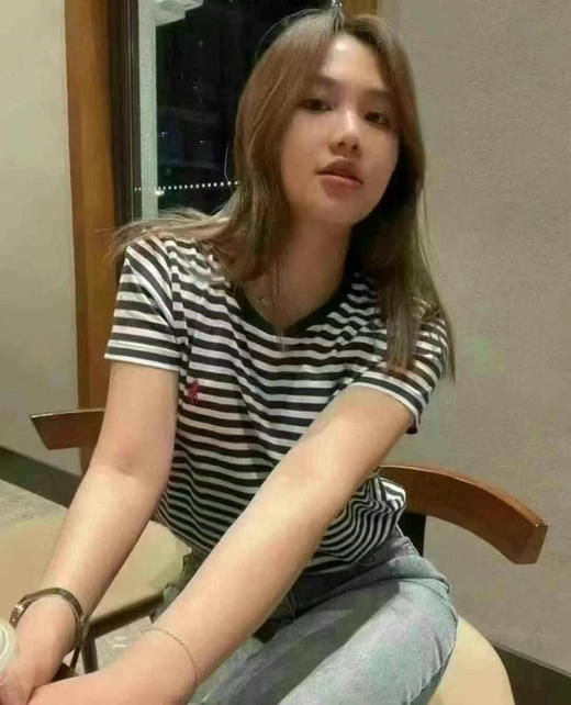 条纹控收！RL Polo拉夫劳伦 女士圆领短袖T恤 商品图2