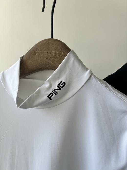 PI NG半高领男款高尔夫打底衫，纯原单货，韩国🇰🇷客供面料，四面弹，舒服透气性好，运动健身或者日常穿都超舒服，经典的半高领设计，百搭！ 商品图5