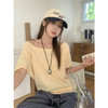 ✨明星同款【多巴胺一字肩短袖T恤】女2025夏季慵懒宽松露肩纯欲上衣 商品缩略图6