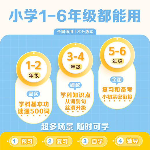一本书学完小学英语 商品图3