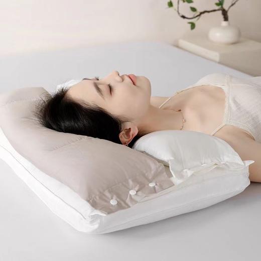 罗永浩推荐同款，颈椎不舒服的克星来了 德国MONZECIKOIMS拆卸式美容护脊止鼾枕，睡眠护理秘籍 商品图3