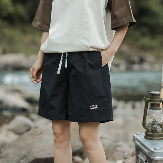 【第二条仅20元】户外山系五分速干裤｜三防面料，男女同款 商品图0