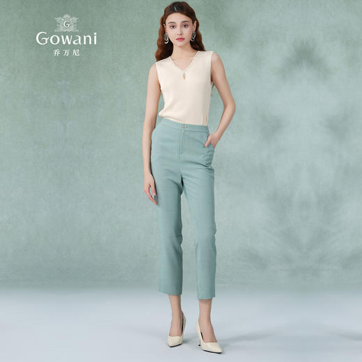 乔万尼新品无袖背心百搭打底修身显瘦EM2M903 商品图1