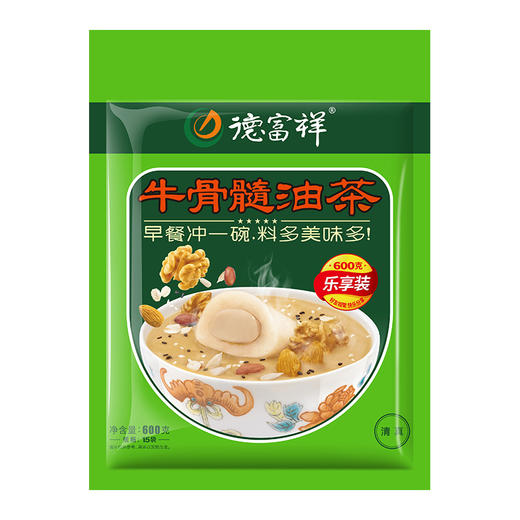 德富祥清真油茶陕西老字号食品牛骨髓600g*1袋 商品图0