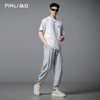 PINLI品立2025夏季新款男士宽松束脚工装裤潮牌百搭直筒休闲长裤GD252117348 商品缩略图1