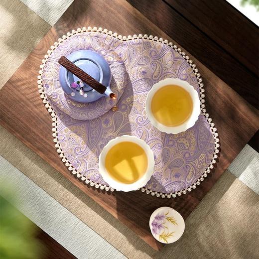 朱炳仁·铜-春意浓茶礼， 国大师监制，灵感源于紫藤花开的诗意 商品图3