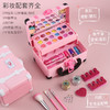 【复古美妆小方包，点亮公主甜梦】儿童化妆品玩具 女孩公主口红彩妆玩具 手提包包套装-QQ 商品缩略图1