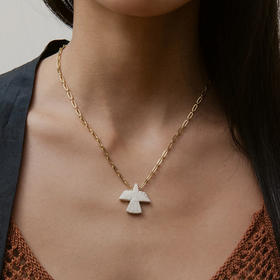 订购8周到｜Elise Tsikis-Pursley-多色 雄鹰 吊坠 项链［法国设计师］