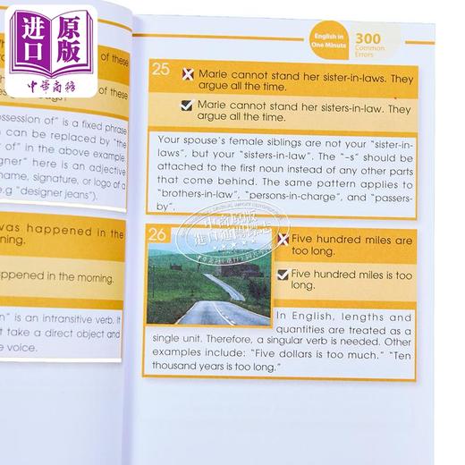 【中商原版】English in One Minute 300 Common Errors 英语一分钟 300个常见错误  Engbridge Education 商品图3