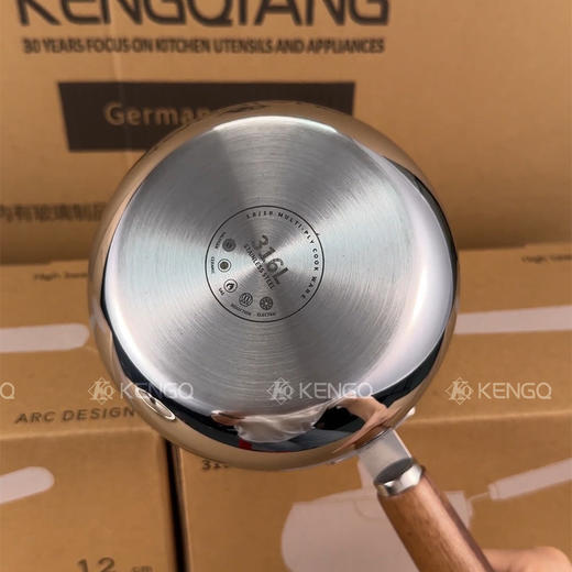 【出口德国小奶锅】316L不锈钢奶锅家用加厚宝宝辅食锅汤锅热油锅煮奶锅 商品图4