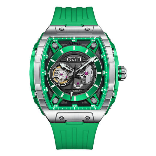 布加迪（BONESE GATTI)德表自动机械手表商务风 商品图2