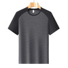 【速干】【DH】大依优型大码短袖T恤圆领加肥加大男士大号透气舒适夏季半袖上衣 商品缩略图3