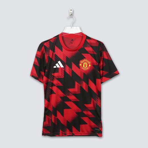 小李子ADIDAS阿迪达斯曼联足球运动热身短袖训练服成人男JP3233 商品图1