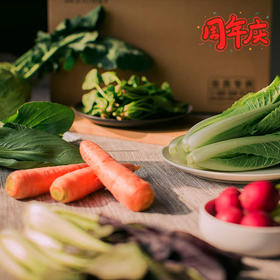 周年庆·蔬菜宅配 4次配送 升级为5次配送【每次配送有机蔬菜3kg（共8个品种） 】全国配送（偏远地区除外）