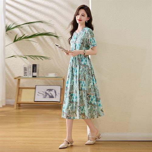 时尚潮流气质，甜美清新连衣裙HR-NYMYZ2801-1 商品图4