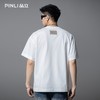 PINLI品立2025夏季新款纯色简约百搭短袖T恤男士潮牌宽松休闲上衣GD252111333 商品缩略图3