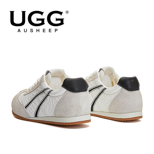 澳洲UGG拼接真皮女鞋百搭德训鞋 商品图1