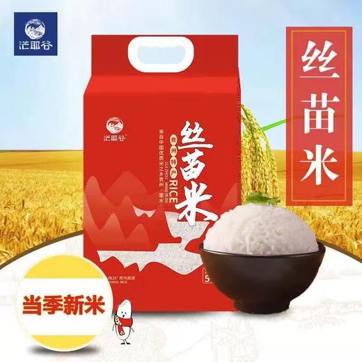 黔南惠水【贵州丝苗米】来自中国优质米之乡米粒均匀颗粒饱满Q弹软滑5kg 商品图0