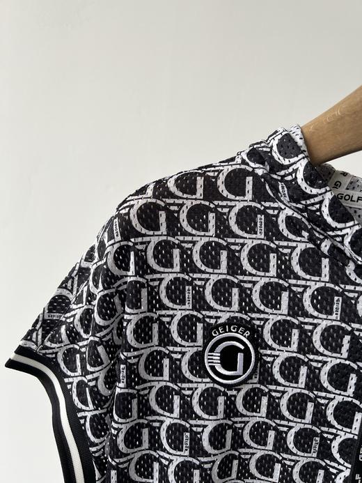 高尔夫🏌‍♀原单镂空马甲半袖，超舒服的一款，面料有弹力，透气网眼，单穿或者搭配穿都好看！数量不多！ 商品图3