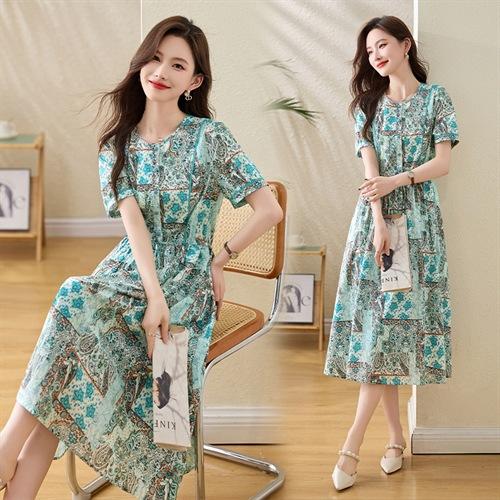 时尚潮流气质，甜美清新连衣裙HR-NYMYZ2801-1 商品图1