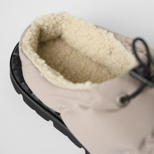 ROMI STUDIO“温暖过冬”加绒抽绳厚款耐磨防滑包头棉拖鞋 447A4059 商品图5