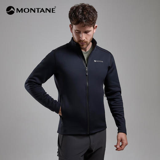 MONTANE 盟泰恩FURY抓绒衣男 轻便透气高弹外套 户外徒步舒适夹克四面弹 商品图3