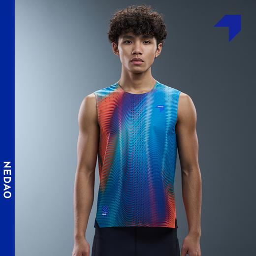 NEDAO内道灿影风洞坎肩男款大风洞透气轻量越野马拉松无袖跑步坎肩 商品图2
