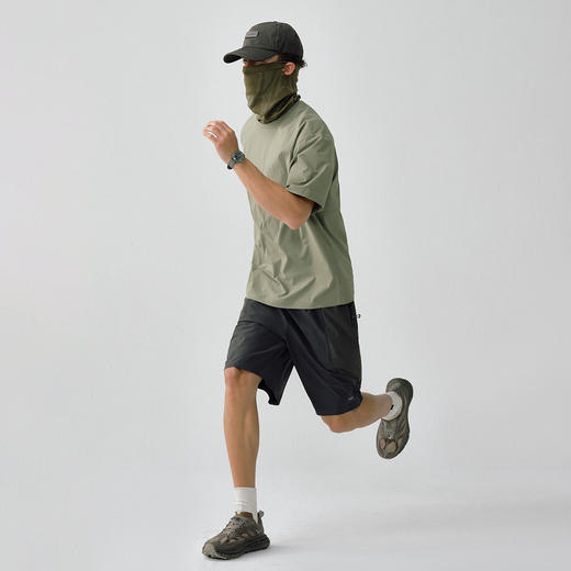 714street防晒凉感四面弹短袖T恤男夏季新款轻薄打底衫速干运动衣 商品图4