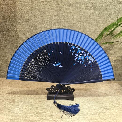 真丝绢扇°（图案颜色随机） 商品图1