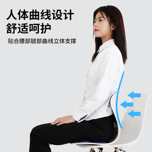 g72小时内发货【坐享舒坦 】思菲其护腰矫姿坐垫格纹款 护腰+矫姿 久坐不累  适合居家/老人/孩子/上班族/孕妇宝妈 太实用了！ 商品图2
