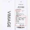 VIMAGE纬漫纪性感简约V领开叉修身黑色显瘦吊带连衣裙秋季新款V2077607 商品缩略图6