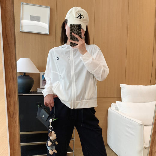 小O防晒衫！2025新款轻薄速干分割结构短款连帽外套宽松休闲上衣 商品图7