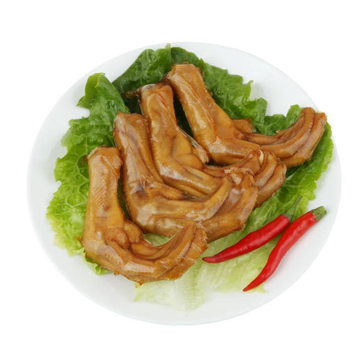 香铭泡鸭爪铭家瑞香龙岩泡鸭爪福建特产下洋土楼清香鸭掌卤味零食 商品图1