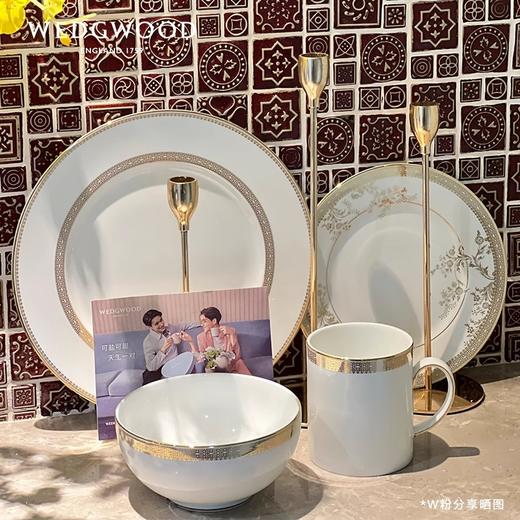 WEDGWOOD Vera Wang王薇薇金色蕾丝骨瓷马克杯 牛奶杯水杯咖啡杯威基伍德白金蕾丝骨瓷马克杯 商品图4